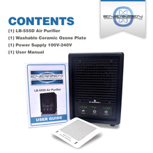 Load image into Gallery viewer, Enerzen by OION Technologies LB-555D Commercial 6-in-1 Air Purifier 4000 Sq. Ft. Ozone Ionizer Cleaner Clean Air