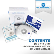 Load image into Gallery viewer, Enerzen O-111 Negative Ion and 50mg/h Ozone Generator - High Output Wall Plug In Travel Air Purifier Deodorizer Ionizer - Bathroom Pet Hair Odor Allergies Smoke Bacteria Eliminator