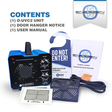 Load image into Gallery viewer, Enerzen O-UVC2 - UV Light + 70,000 mg/h Industrial Ozone Generator - O3 Air Purifier Deodorizer Sterilizer for Home, Room, Smoke, Mold, Car, Pet