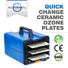 Load image into Gallery viewer, Enerzen O-UVC3 - HEPA + UV Light + 80,000 mg/h Industrial Ozone Generator - O3 Air Purifier Deodorizer Ionizer Sterilizer for Home, Room, Smoke, Mold, Car, Pet