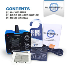 Load image into Gallery viewer, Enerzen O-UVC3 - HEPA + UV Light + 80,000 mg/h Industrial Ozone Generator - O3 Air Purifier Deodorizer Ionizer Sterilizer for Home, Room, Smoke, Mold, Car, Pet