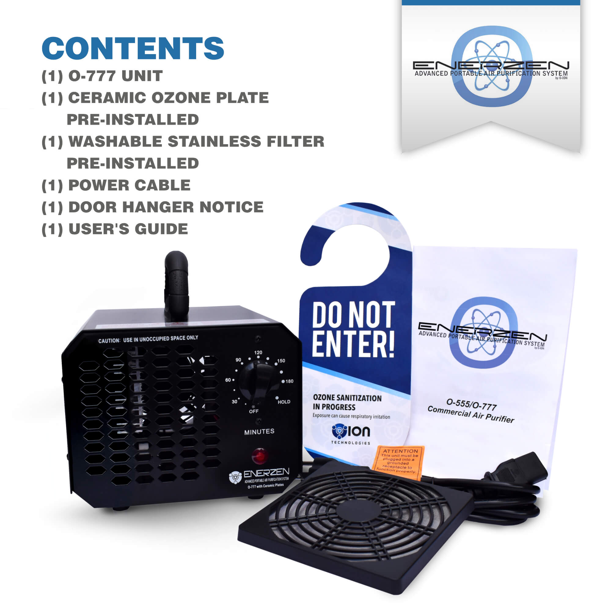 Enerzen O-777 Commercial Ozone Generator (60,000 mg/h